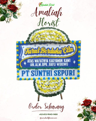 Papan Bunga Duka di Senggi
