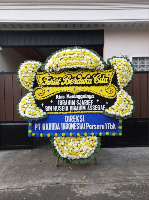 Papan Bunga Duka di Senggi