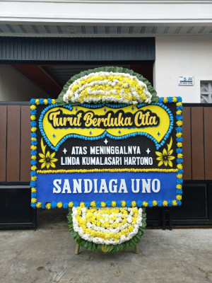 Papan Bunga Duka di Senggi